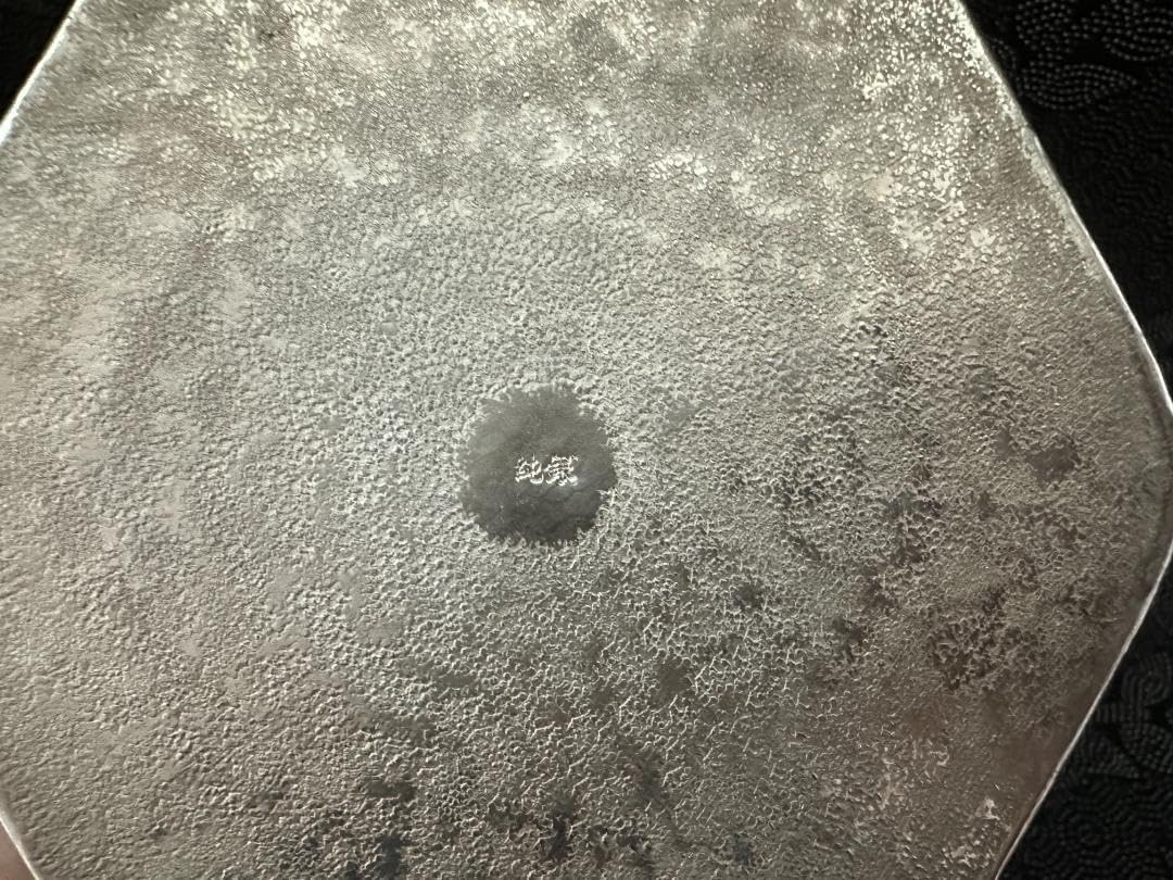 極上純銀製 六面 般若心経文彫 銅被せ銀瓶 煎茶道具 湯沸 重量862g 極上純銀製 六面 般若心経文彫 銅被せ銀瓶 煎茶道具 湯